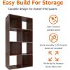 imageAmazon Basics Storage Cube Shelf Organizer 8 Cubes Espresso 117quot D x 241quot W x 476quot HEspresso
