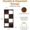 imageAmazon Basics Storage Cube Shelf Organizer 8 Cubes Espresso 117quot D x 241quot W x 476quot HEspresso