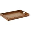 imageAmazon Basics Wooden Serving Tray Acacia Wood 17 x 12 in