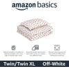 imageAmazon Basics Lightweight Microfiber Comforter Sets 2Pieces Geometrics TwinTwin XLOrnamental Red Elegance