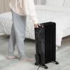 imageAmazon Basics Portable Oil Radiator Heater for Indoor Use 3 Heat Settings OverHeat Protection ETLcertified Safety 7 OilFilled Steel Fins 1500W 11quotD x 148quotW x 252quotH WhiteBlack