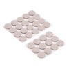 imageAmazon Basics Round Felt Furniture Pads 1 inch 32 Count 4 x 4 x 38quot 47quot x 47quot x 04quot BeigeBeige