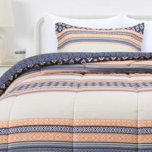 imageAmazon Basics Lightweight Microfiber Comforter Sets 2Pieces Geometrics TwinTwin XLHarmonized Geometrics