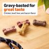 imageAmazon Basics Crunchy Dog Biscuits Multi Flavor Dog Treats 5 lb BoxGravy