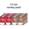 imageAmazon Basics Puppy Chopped Ground Dinner Canned Dog Food with Chicken ampamp Beef 132oz Pack of 12Filet Mignon Flavor and Beef