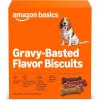 imageAmazon Basics Crunchy Dog Biscuits Multi Flavor Dog Treats 5 lb BoxGravy
