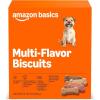 imageAmazon Basics Crunchy Dog Biscuits Multi Flavor Dog Treats 5 lb BoxMulti Flavor