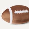 imageAmazon Basics Kids Plush Football Pillow Soft Brown Room Dcor 15quot L x 10quot WAmerican Football
