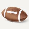 imageAmazon Basics Kids Plush Football Pillow Soft Brown Room Dcor 15quot L x 10quot WAmerican Football