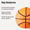 imageAmazon Basics Kids Plush Football Pillow Soft Brown Room Dcor 15quot L x 10quot WBasketball