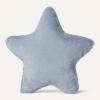 imageAmazon Basics Kids Plush Football Pillow Soft Brown Room Dcor 15quot L x 10quot WBlue Star Shape