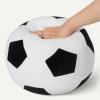 imageAmazon Basics Kids Plush Football Pillow Soft Brown Room Dcor 15quot L x 10quot WFootball