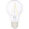 imageAmazon Basics NonDimmable LED Light Bulbs Long Lasting 9W E26 Base 5000K Daylight White A19 60W Equivalent 24PackClear  Daylight