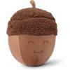 imageAmazon Basics Kids Plush Football Pillow Soft Brown Room Dcor 15quot L x 10quot WBrown Acorn