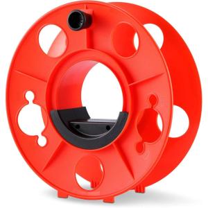 imageAmazon Basics Extension Cord Reel Capacity Up to 150foot 163 SJT Cord Orange