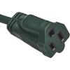 imageAmazon Basics 100 foot 3Prong Vinyl IndoorOutdoor Extension Cord  10 Amps 1250 Watts 125 VAC  OrangeGreen