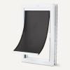 imageAmazon Basics Dog Cat Door Replacement Flap Large 169 x 96 x 083 White and GreyLarge
