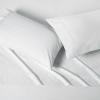 imageAmazon Basics Organic Cotton Sheet Set with 1Piece Pillowcase White Twin XLWhite