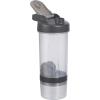 imageAmazon Basics Protein Shaker Bottle with Mixer Ball Cups for Shakes 20 oz 2Pack Gray 118x9x23 cmGray
