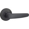 imageAmazon Basics Straight Door Lever Passage Matte Black 6Pack