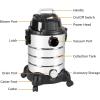 imageAmazon Basics Wet Dry Vacuum Cleaner 4 gallon Shop 3 HP Stainless Steel GreyBlack6 gallon Shop  35 HP