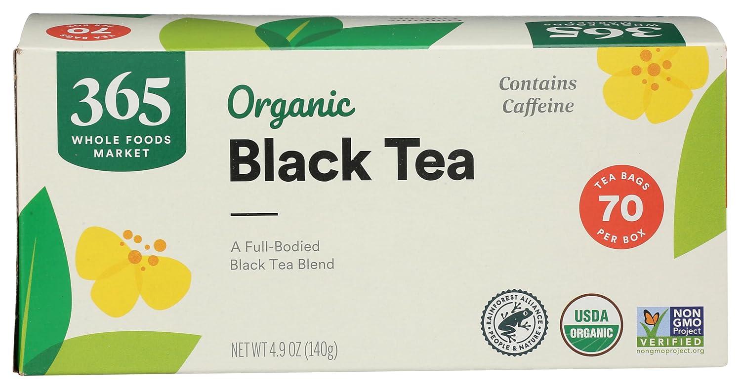 image365 by Whole Foods Market Organic Green Tea 70 CTBlack Tea