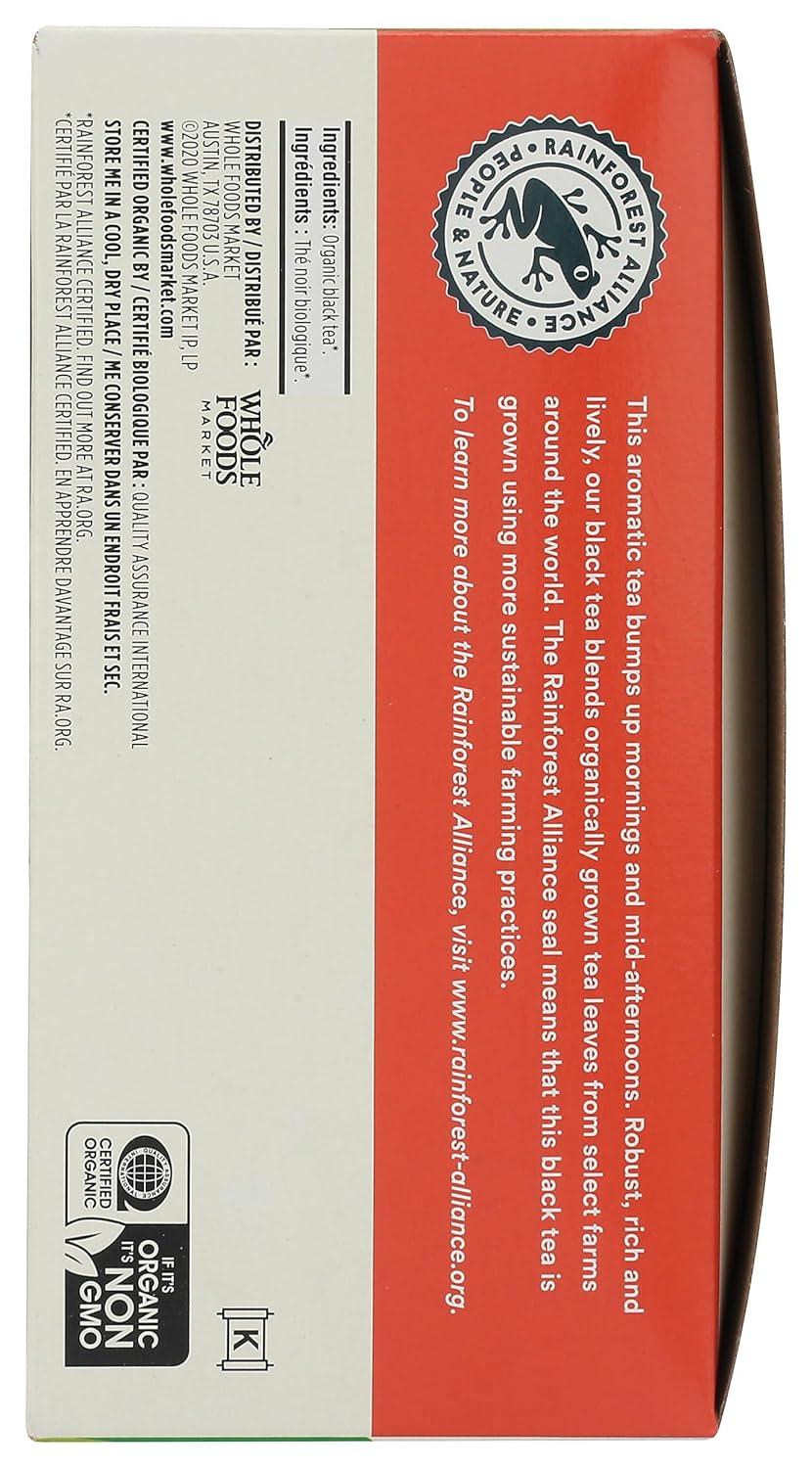 image365 by Whole Foods Market Organic Green Tea 70 CTBlack Tea