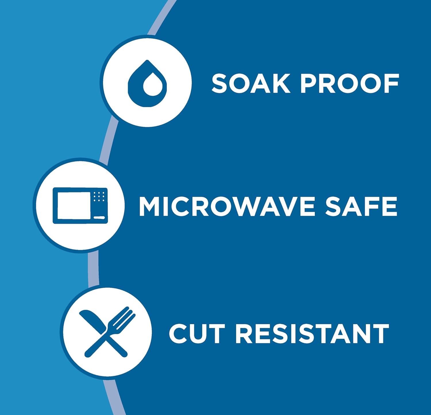 imageAmazon Basics Ultra Paper Plates 10 Inch Disposable 44 Count862 Inch