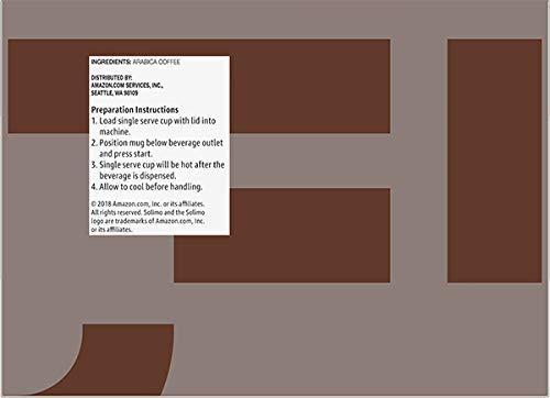 imageAmazon Brand  Solimo Medium Roast Coffee Pods Kona Blend Compatible with Keurig 20 KCup Brewers 100 CountDark Roast