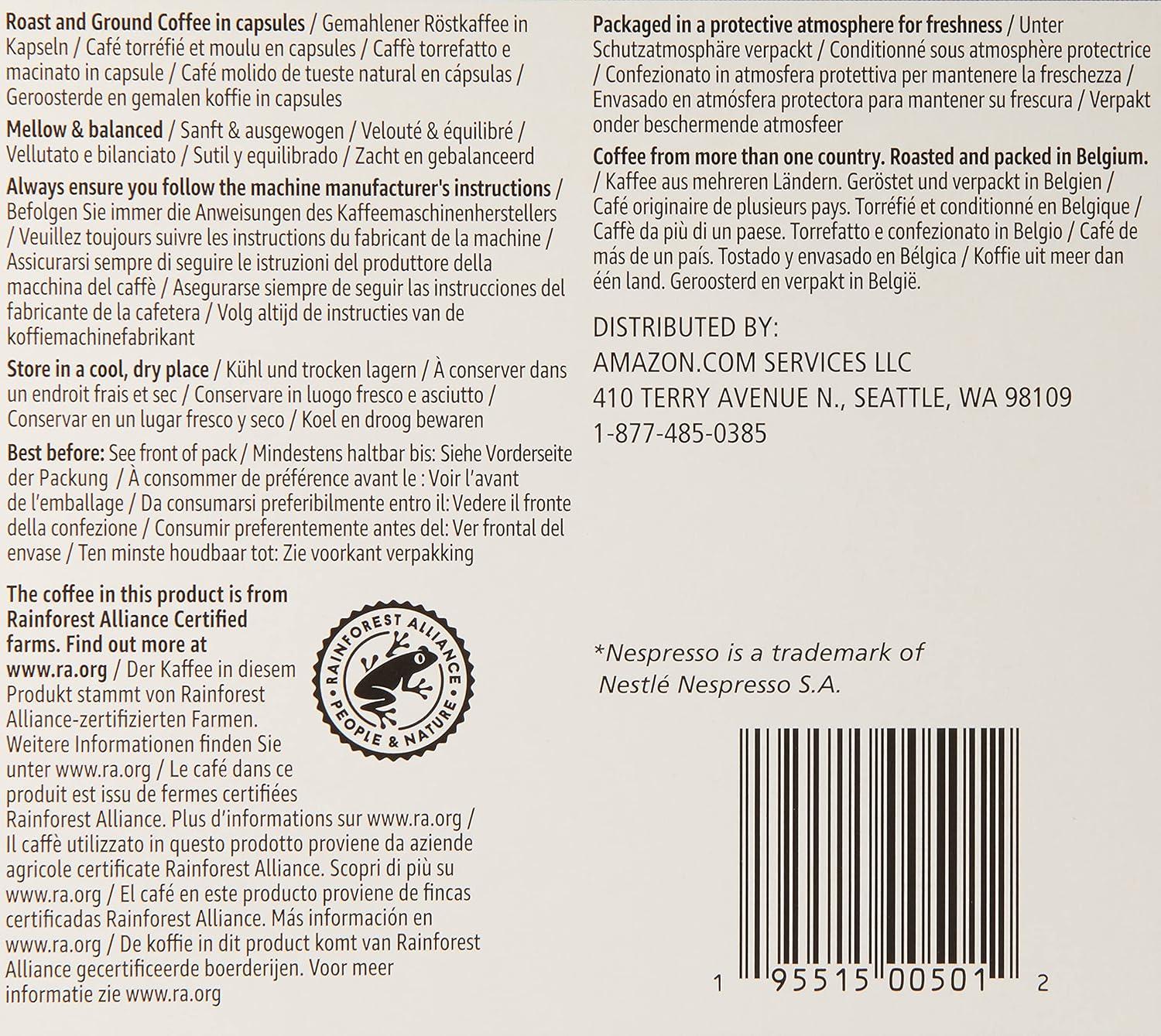 imageAmazon Brand  Solimo Medium Roast Coffee Pods Kona Blend Compatible with Keurig 20 KCup Brewers 100 CountEspresso