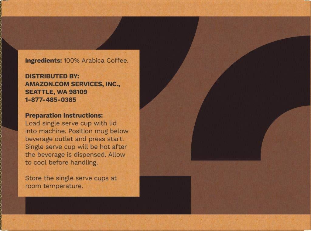 imageAmazon Brand  Solimo Medium Roast Coffee Pods Kona Blend Compatible with Keurig 20 KCup Brewers 100 CountVariety MediumDark