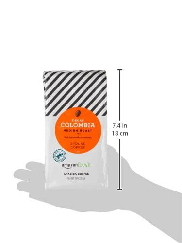 imageAmazon Fresh Colombia Ground Coffee Medium Roast 32 OzDecaf Colombia  Medium Roast