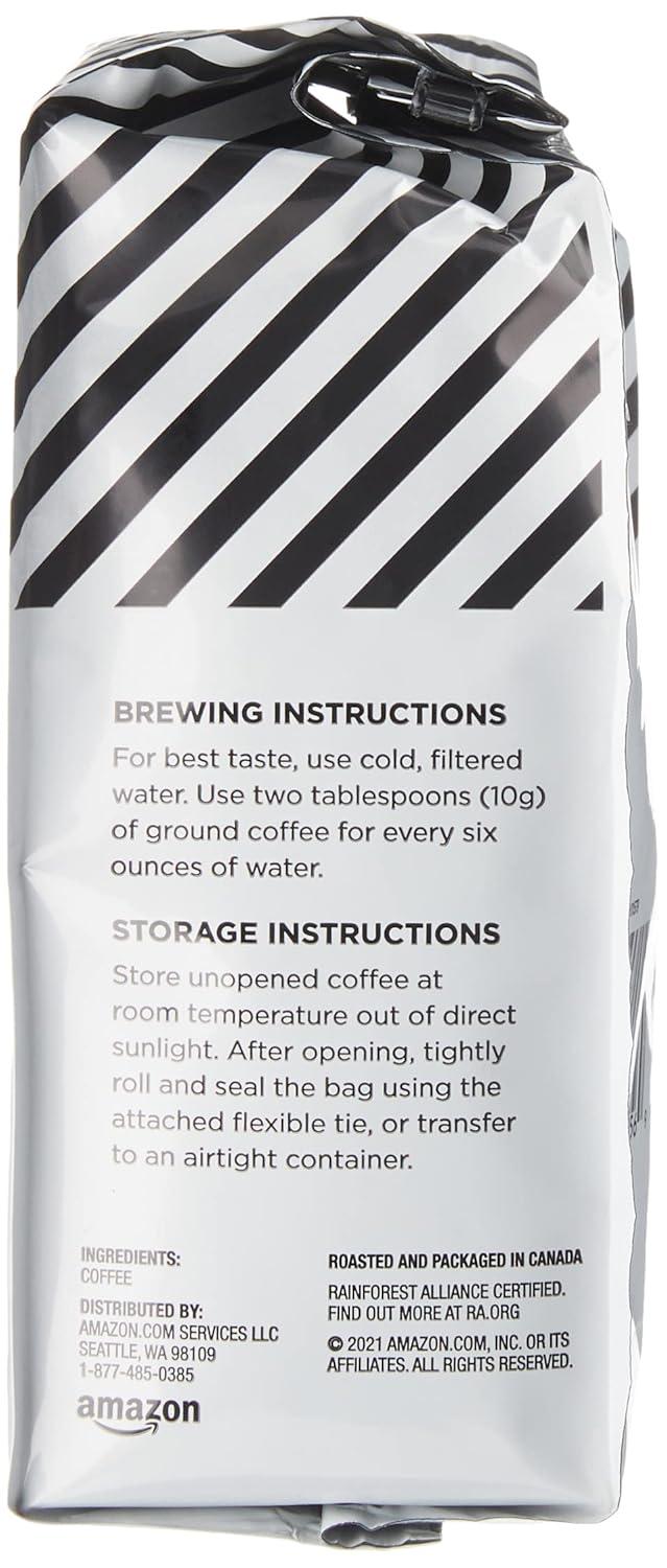 imageAmazon Fresh Colombia Ground Coffee Medium Roast 32 OzDonut Cafe  Medium Roast