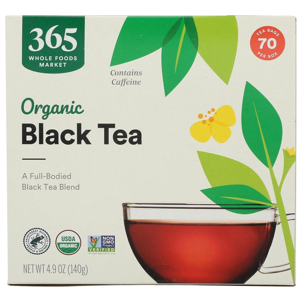 image365 by Whole Foods Market Organic Green Tea 70 CTBlack Tea