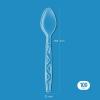 imageAmazon Basics Disposable Clear Plastic Spoons Premium Quality 100 Count Large PackLarge Pack