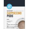 imageAmazon Brand  Happy Belly Cappuccino Coffee Pods Light Roast Compatible with 20 KCup Brewers French Vanilla Flavored 24 Count 15 pound Pack of 1Caramel