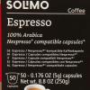 imageAmazon Brand  Solimo Medium Roast Coffee Pods Kona Blend Compatible with Keurig 20 KCup Brewers 100 CountEspresso