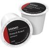 imageAmazon Brand  Solimo Medium Roast Coffee Pods Kona Blend Compatible with Keurig 20 KCup Brewers 100 CountFrench Roast