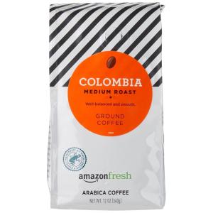 imageAmazon Fresh Colombia Ground Coffee Medium Roast 32 OzColombia  Medium Roast