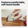 imageAmazon Basics Garlic Press Soft Grip Handle DishwasherSafe Linen Gray