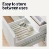 imageAmazon Basics Ice Cream Scoop Soft Grip Handle DishwasherSafe Linen Gray