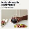 imageAmazon Basics Stemless Red Wine Glasses 4Piece Set 18 oz DishwasherSafe19 oz