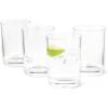 imageAmazon Basics Drinking Glasses 4Piece Set 11 oz DishwasherSafe11 oz