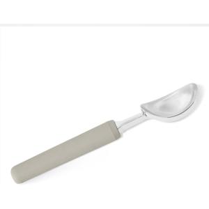 imageAmazon Basics Ice Cream Scoop Soft Grip Handle DishwasherSafe Linen Gray