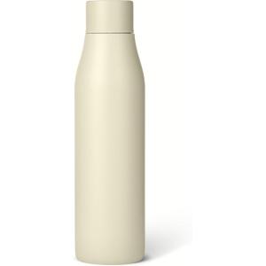 imageAmazon Basics Insulated Stainless Steel Water Bottle 20 oz BPAFree Linen GrayIvory