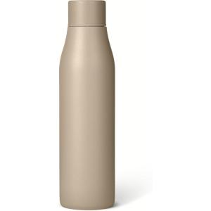 imageAmazon Basics Insulated Stainless Steel Water Bottle 20 oz BPAFree Linen GrayLinen Gray