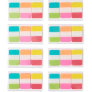 imageAmazon Basics Rectangular Tabs 2 inch in Wide 500 Pieces Assorted Colors480