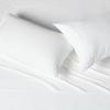 imageAmazon Basics 100 Cotton Jersey Bed Sheet Set King Black SolidBright White