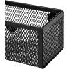 imageAmazon Basics Pen Holder and Desk Organizer Office Caddy Storage Black 91 x 59 x 55Magnetic Storage Bin