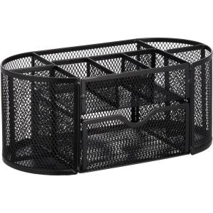 imageAmazon Basics Pen Holder and Desk Organizer Office Caddy Storage Black 91 x 59 x 55Desk Organizer